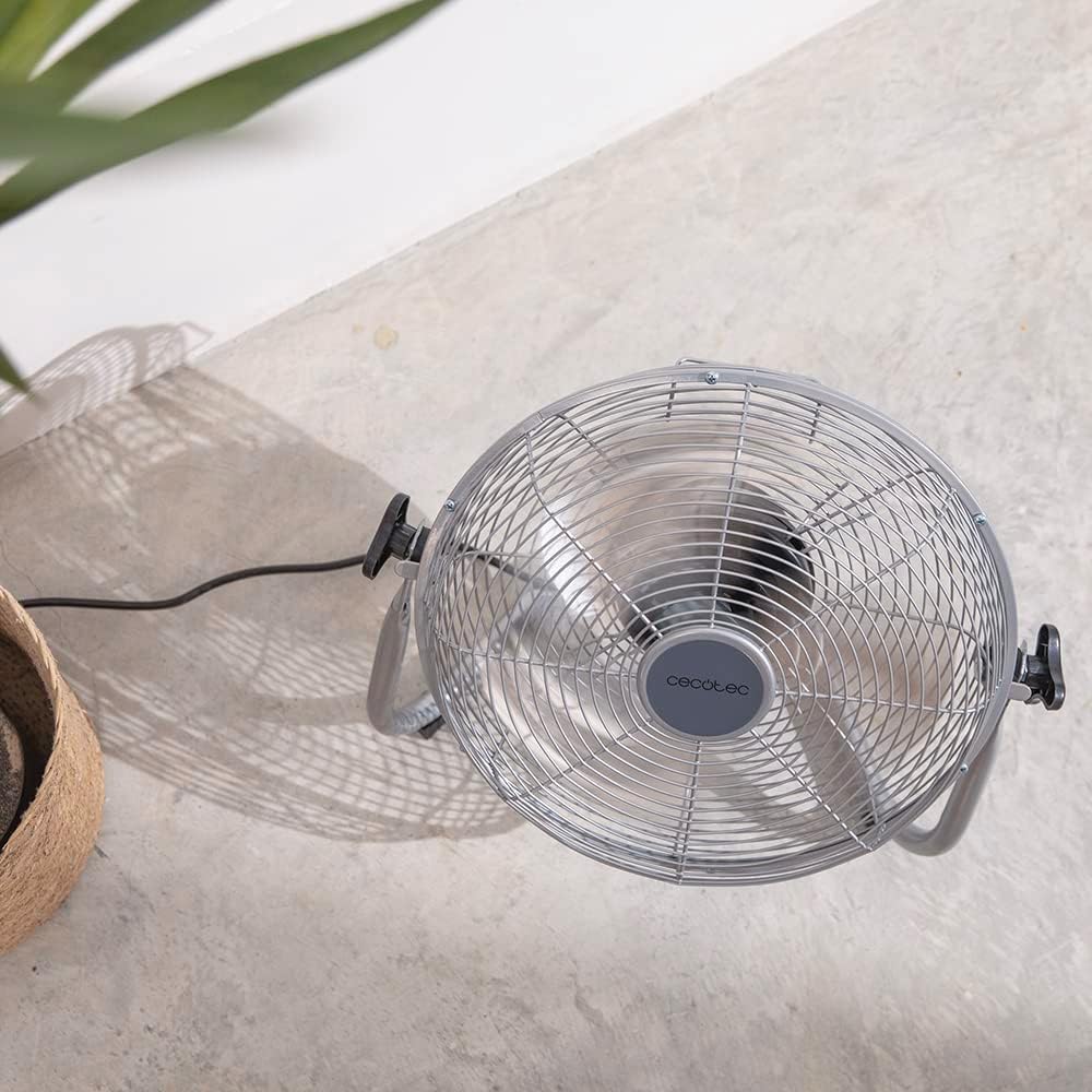Cecotec - EnergySilence 1000 Pro - 30 cm - 40W, 3 vitesses, acier