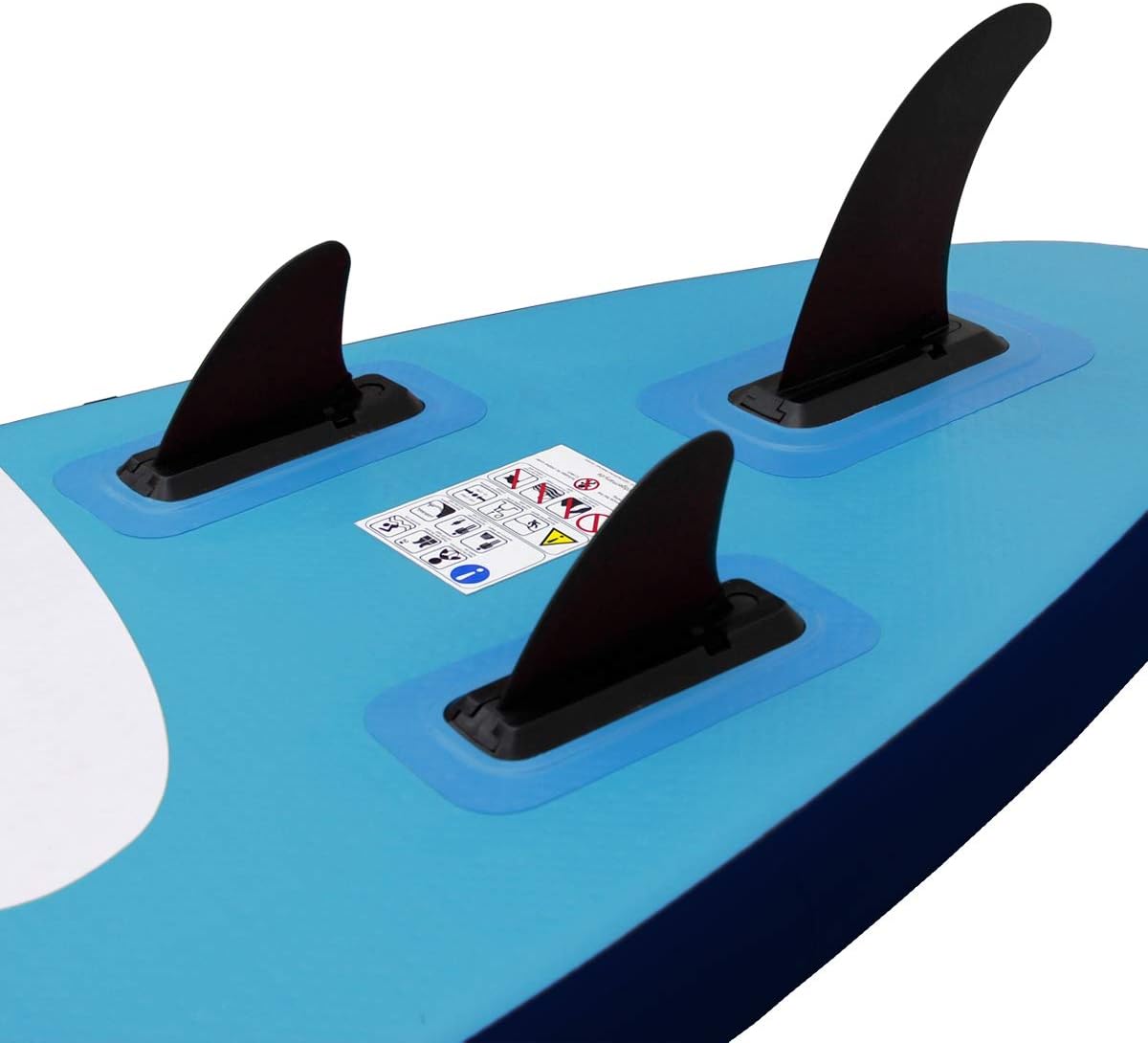 ECD Germany - Stand Up Paddle gonflable - 305/308/320/380 cm - PVC, 120/150 kg, 10/15 cm