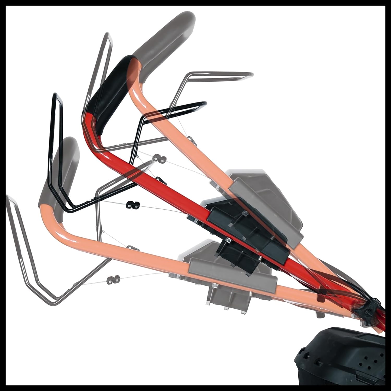 Einhell - Tondeuse thermique série HW-E Li, 51cm, 2,7kW, démarrage électrique, GC-PM 51/3 S HW-E Li
