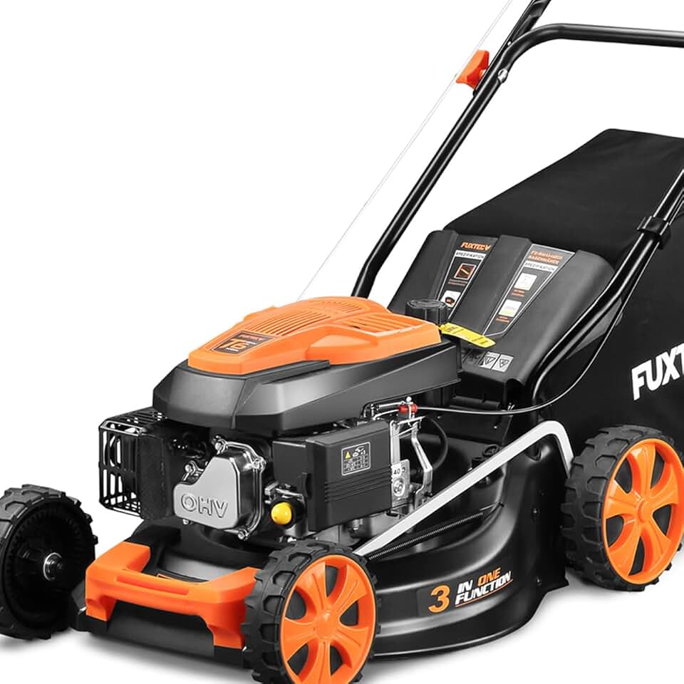 FUXTEC - tondeuse thermique série ECO - 46cm - 3en1, bac 50L, Easy Clean, FX-RM4646ECO