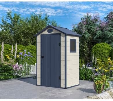 OOGarden - Abri de Jardin résine 1,39m² - Beige