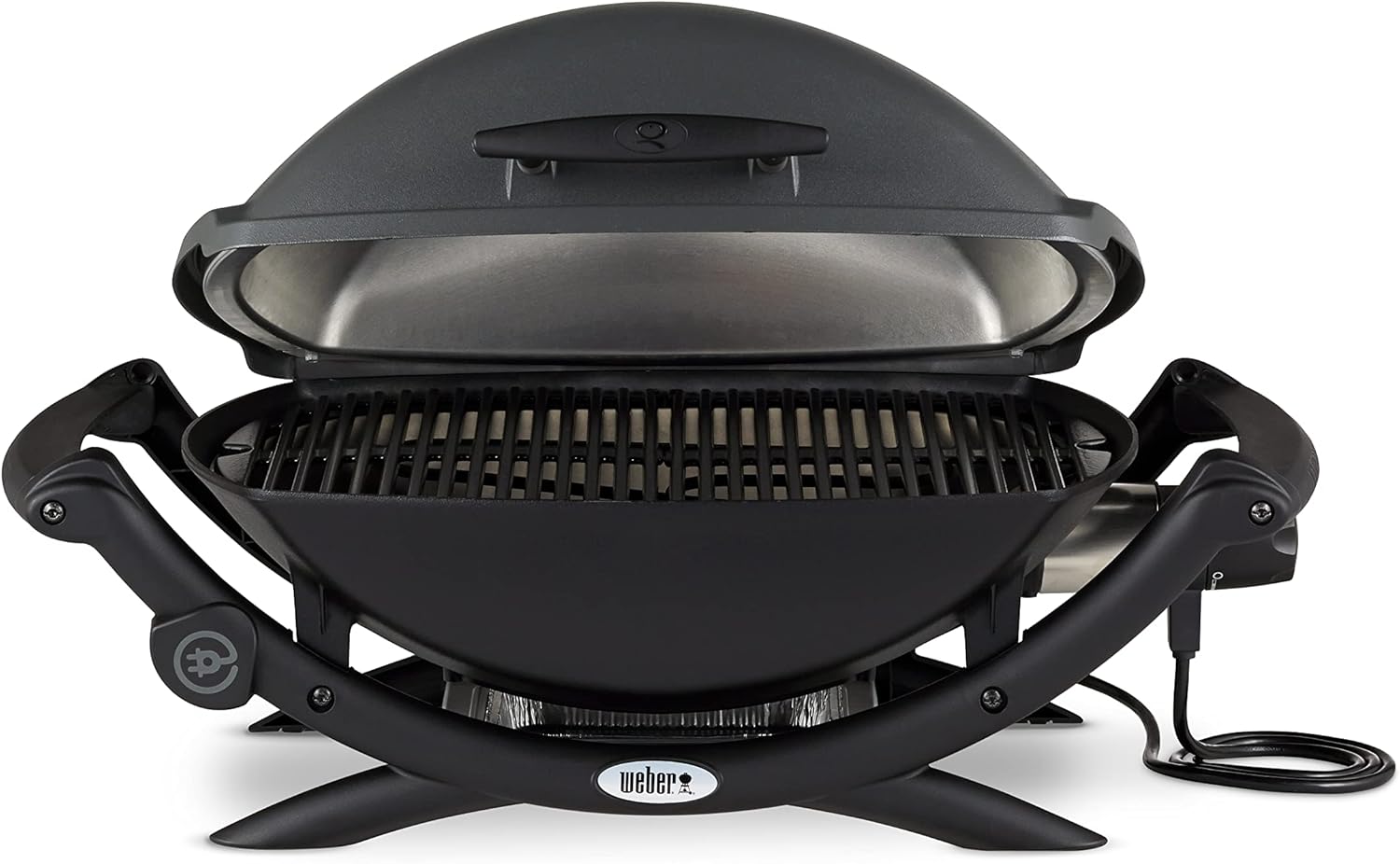 Weber - Q2400 série - 54x39 cm - grille fonte, support, tablettes, 55020053