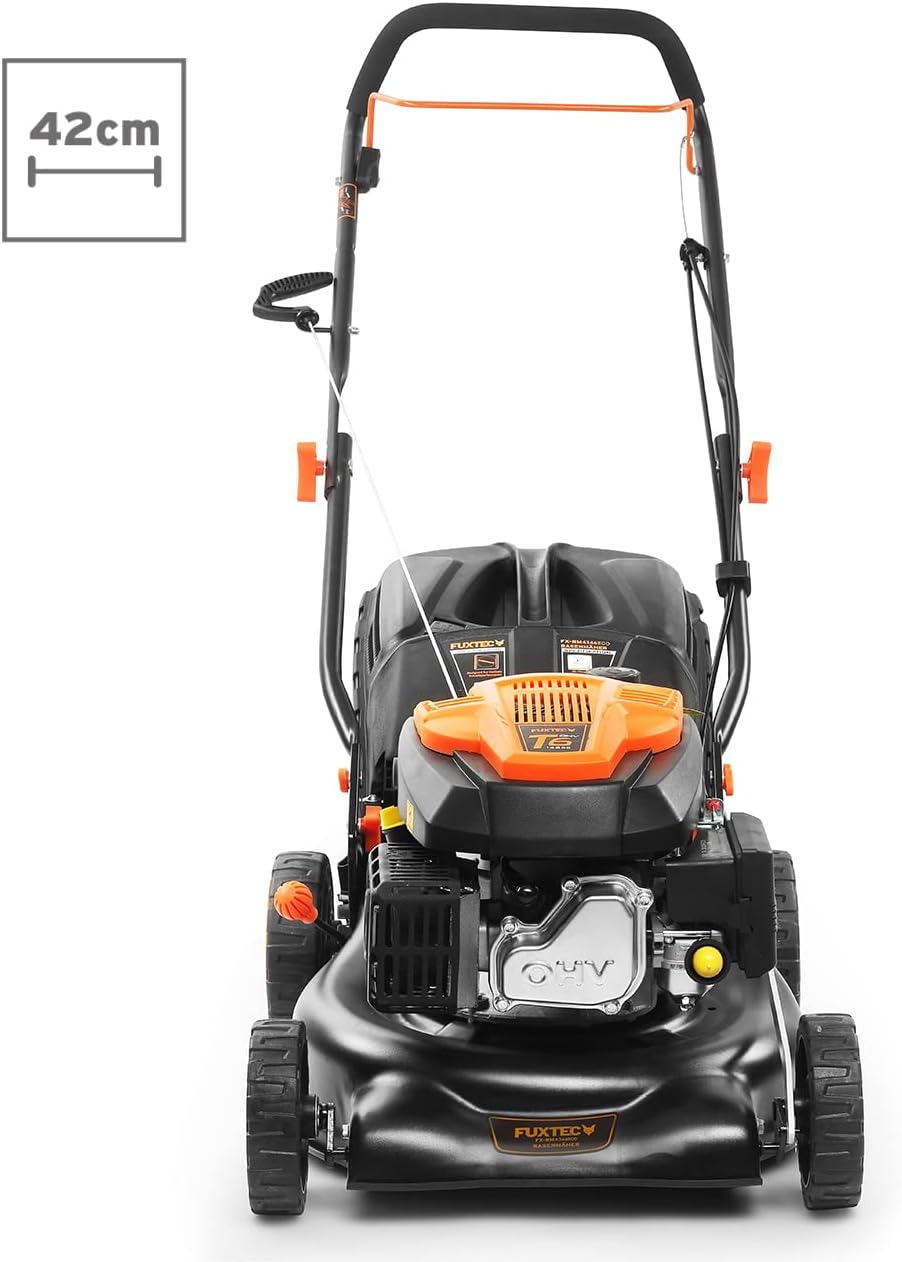FUXTEC - Tondeuse série RM - 42cm coupe, bac 40L, 2en1 - FX-RM4346ECO