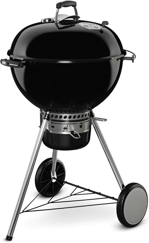 Weber - Master-Touch GBS - 57 cm - barbecue charbon, noir, grilles amovibles, 14501004