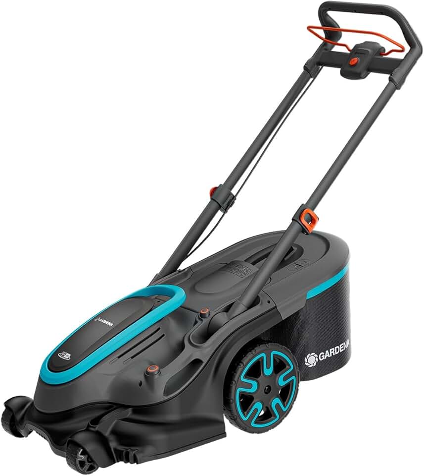 Gardena - PowerMax Duo - 46 cm - tondeuse haute performance à double lame, batterie P4A, 4636V