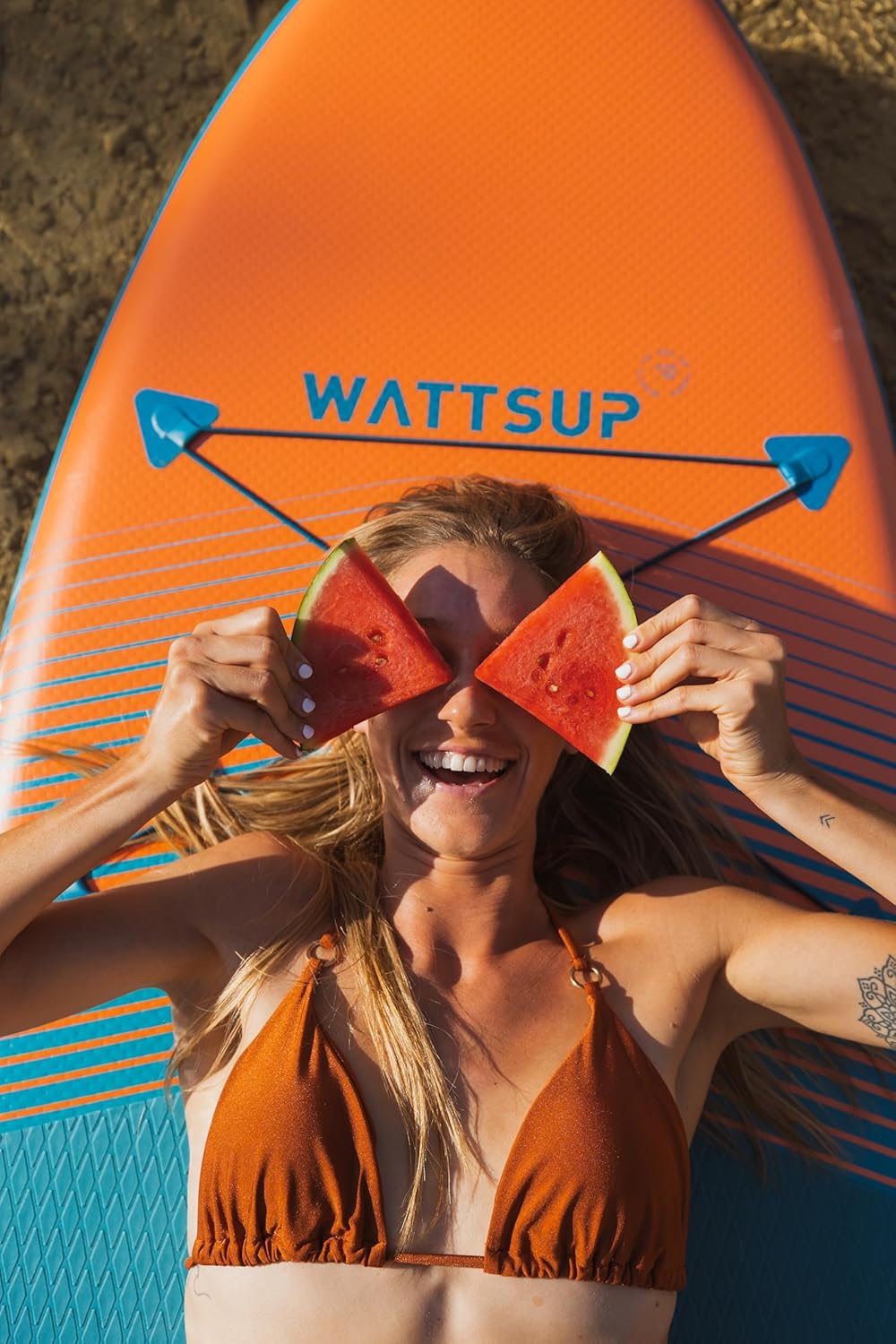 Wattsup - First Series SUP gonflable - Pack complet 320cm - Dropstitch