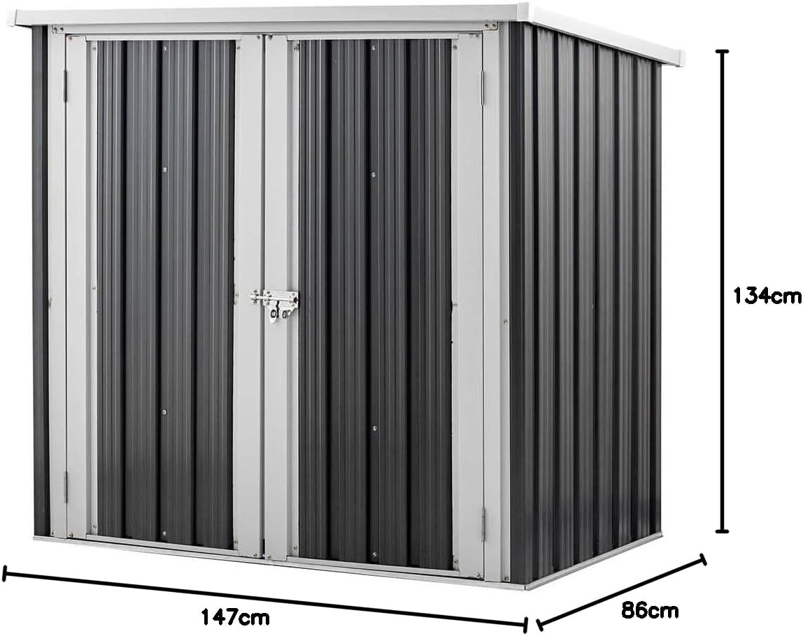 HOME DELUXE - Bohio XXS - 147x86x134 cm - Abri 1 m², base incluse