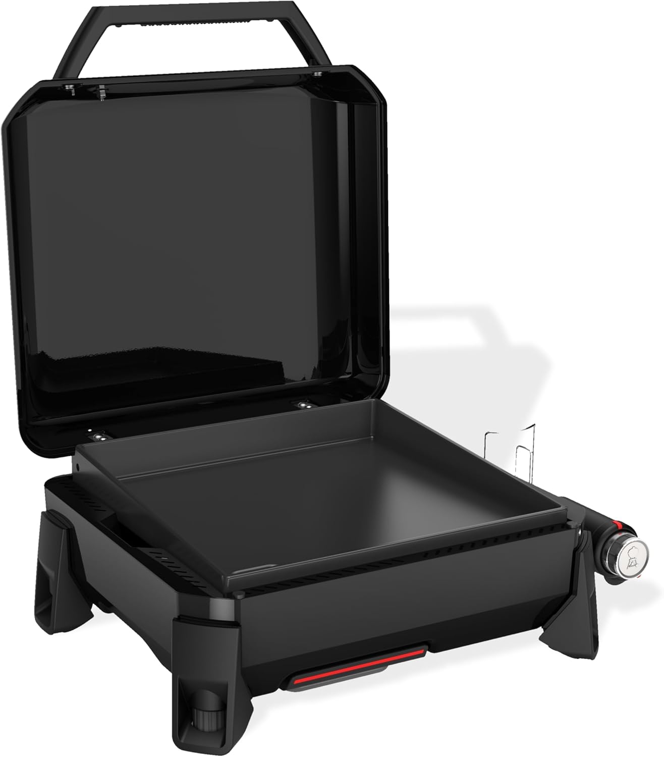 Weber - SLATE GP Premium - 43x41 cm - plancha émaillée, pieds réglables