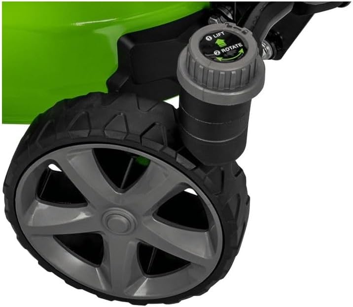 VITO - tondeuse thermique série Pro - 508mm - 6,5CV 196cm³, 6 hauteurs, mulching, éjection, 2000m²