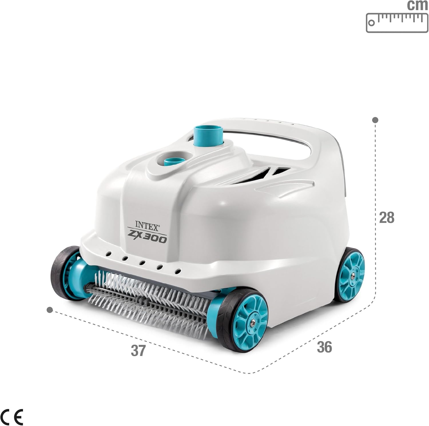 Intex - robot ZX300 - nettoyage fond & parois, aspiration puissante