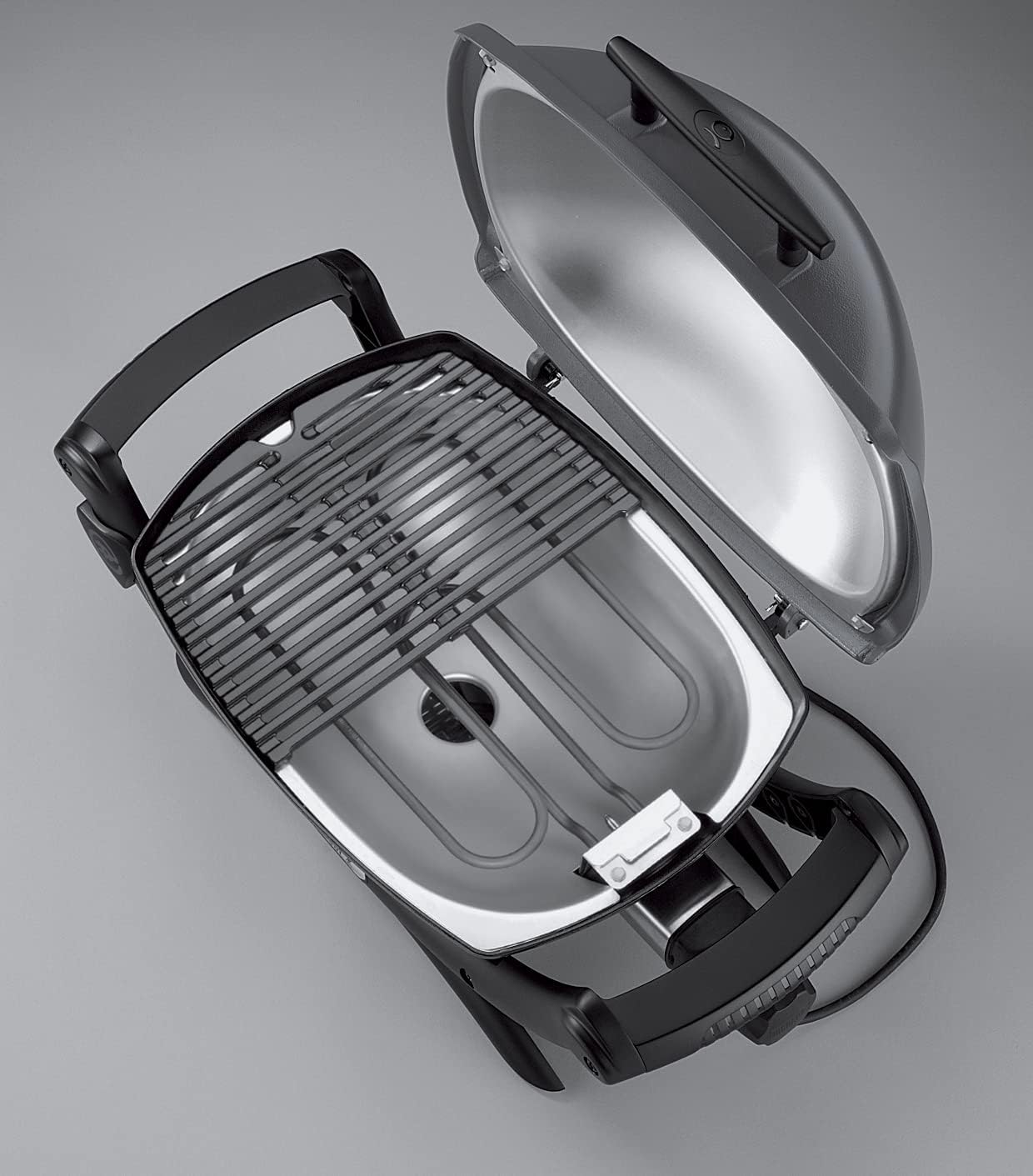 Weber - Q Barbecue Kettle - 1400 - noir/gris, rectangulaire, aluminium