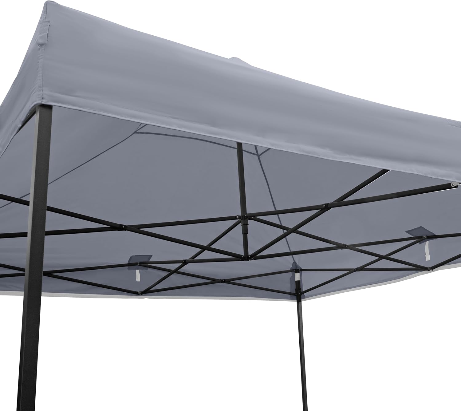 All Seasons Gazebos - Tonnelle série résistante - 3x3m - étanche, gris métallisé