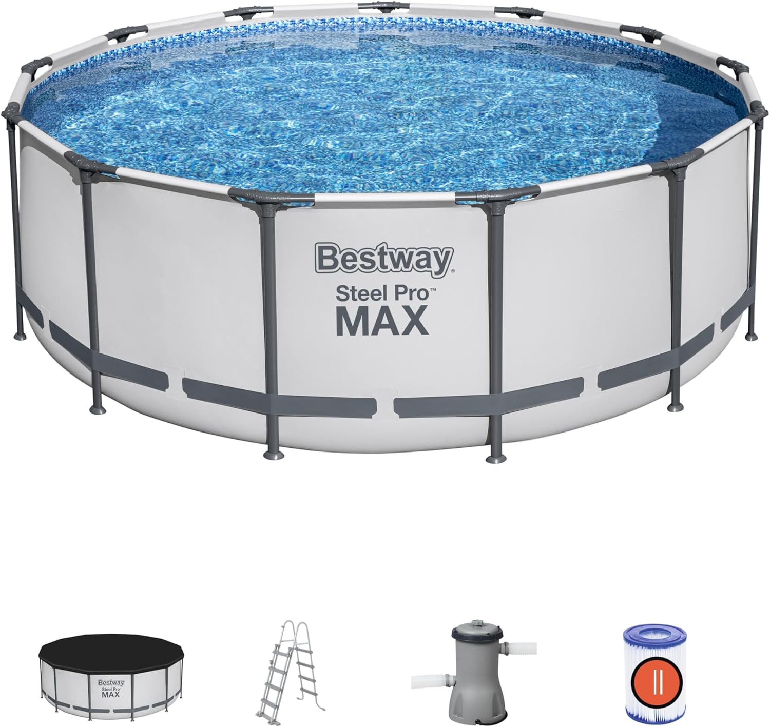 Bestway 13' x 48"/3.96m x 1.22m Pool Set