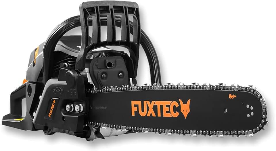 Fuxtec - tronçonneuse thermique 61,5cm³ 2,8kW coupe 45cm FX-KS262