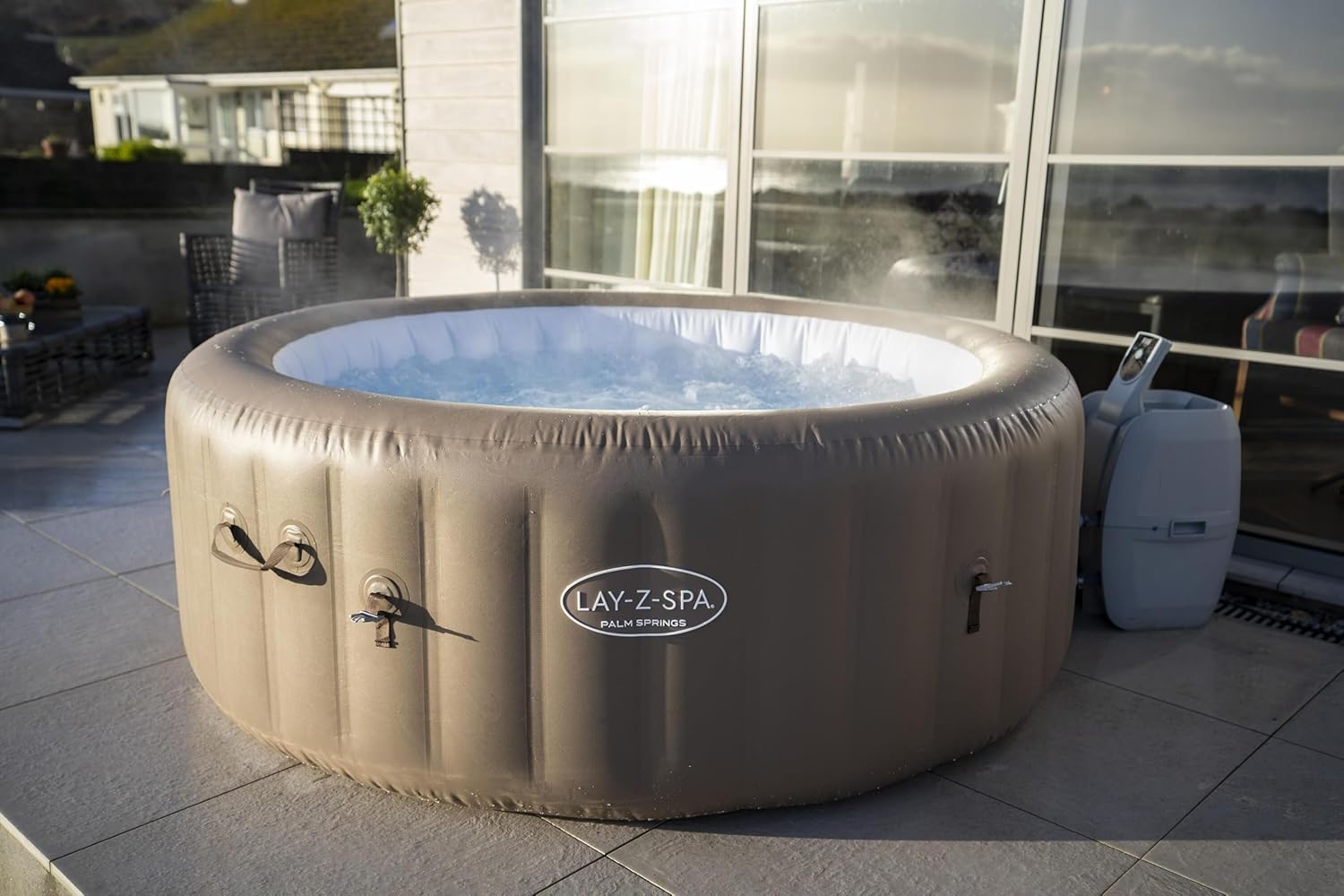 Bestway - LAY-Z-SPA Palm Springs Airjet - 196x71cm - 4-6 pers