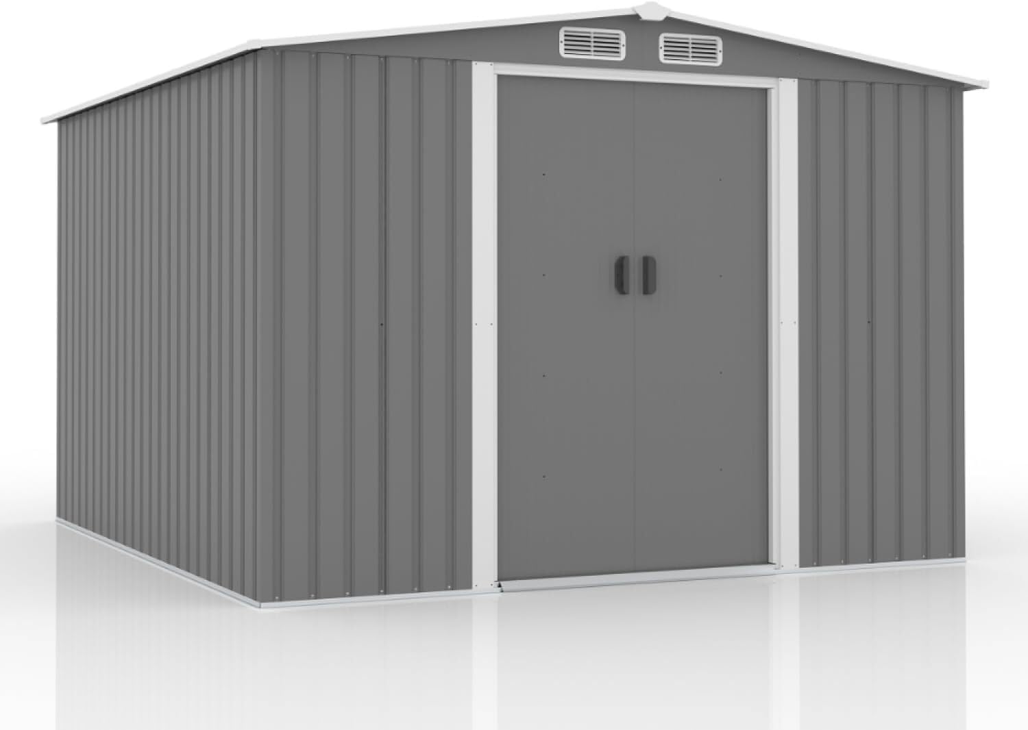 CONCEPT USINE - Jura - 6.66 m² - Abri métal robuste rangement jardin