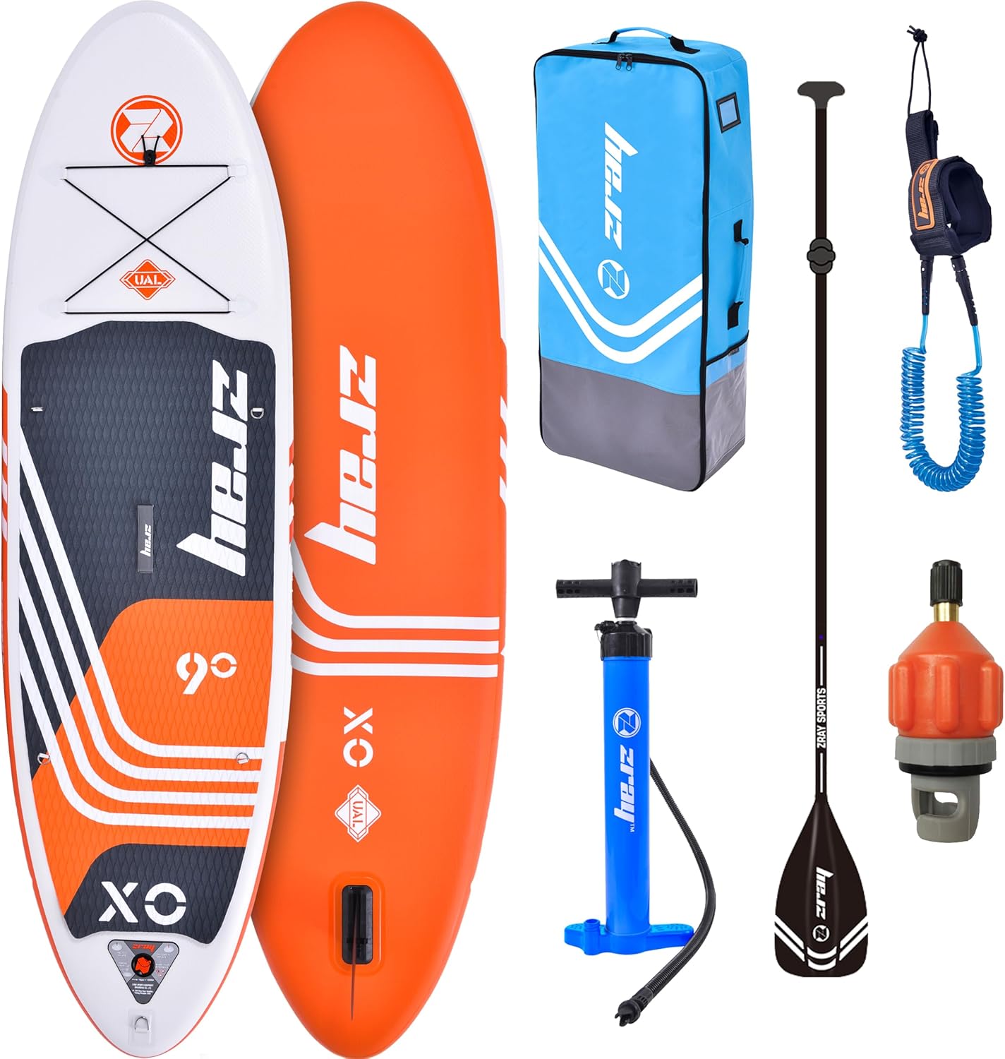 Zray - X0 Young Rider - 275x76x13 cm - SUP enfant, kit complet, 80 kg max - ZRAYX0