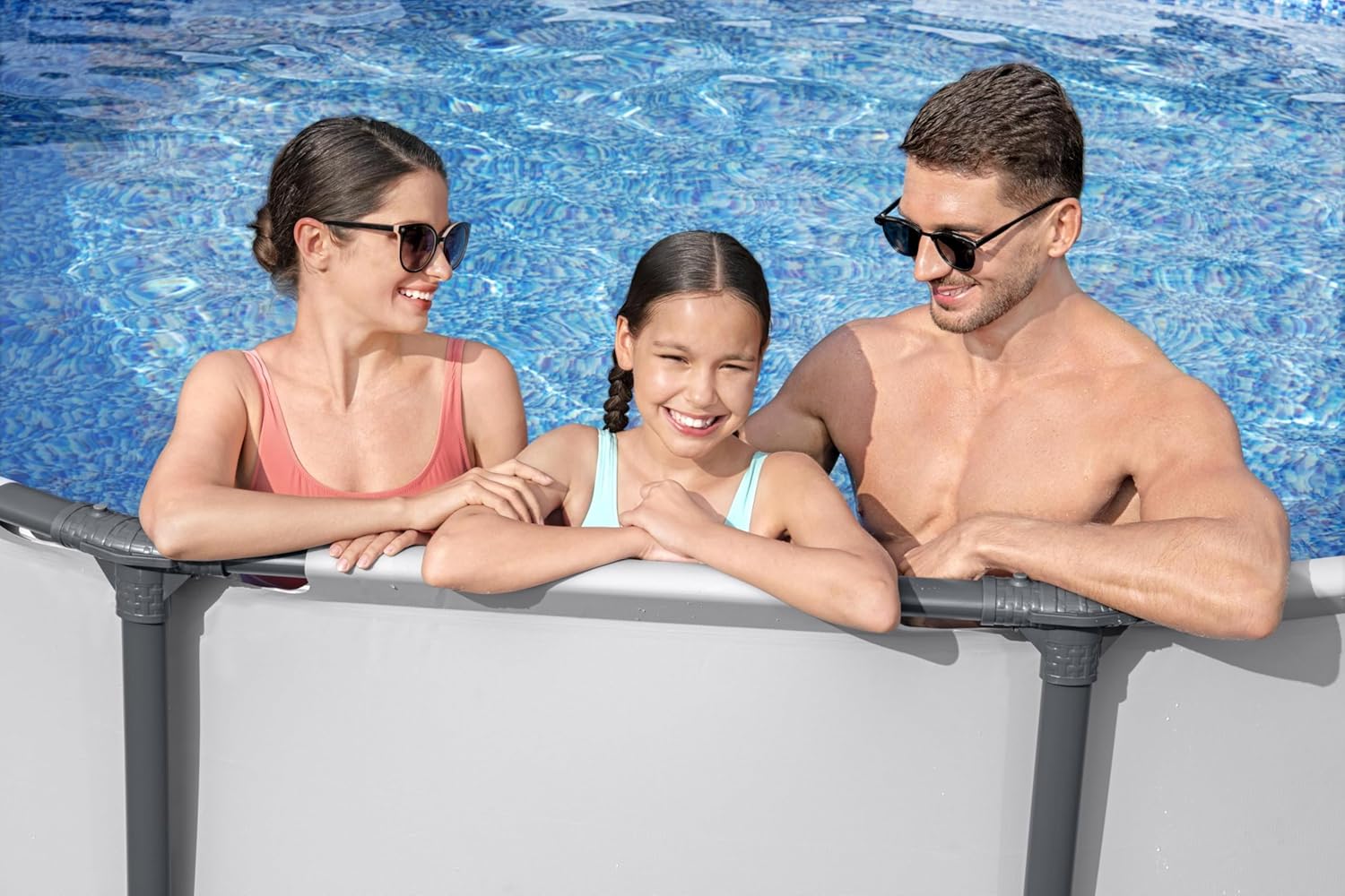 Bestway - Steel Pro Max piscine ronde - 366x100 cm - hors sol, robuste