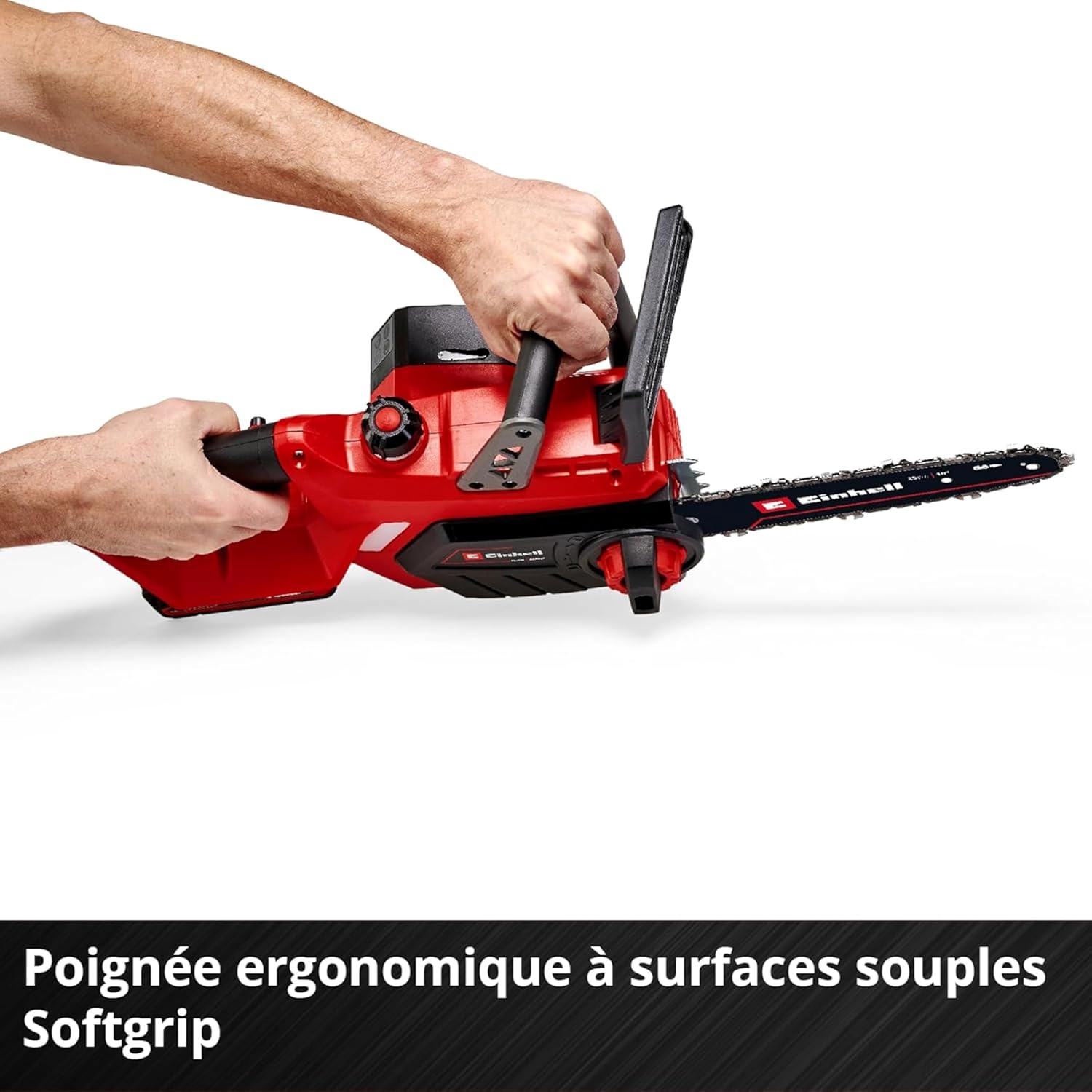 Einhell - tronçonneuse GE-LC 18/25 Li - 25 cm - sans fil, sans batterie, Power X-Change