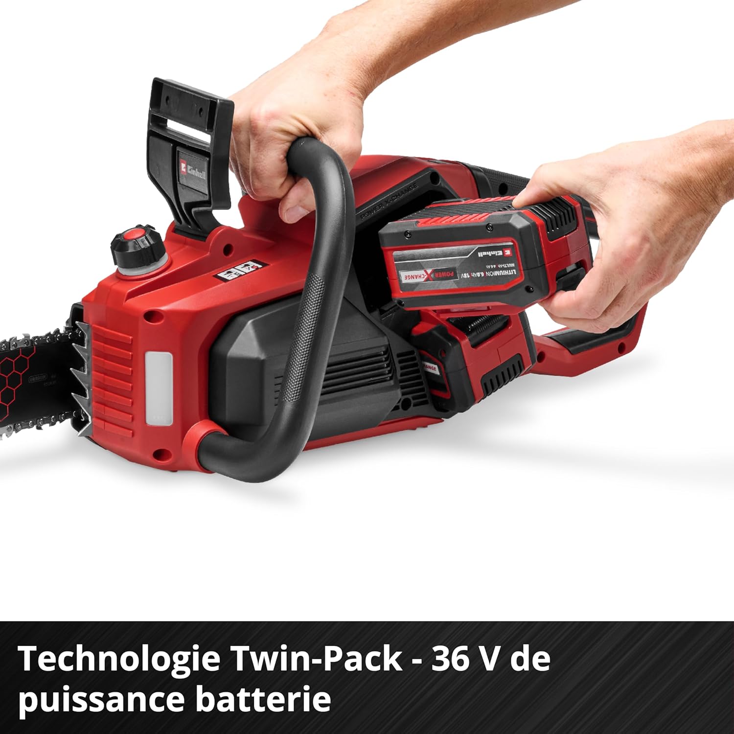 Einhell - tronçonneuse sans fil Professional - 38cm - moteur brushless, 19m/s, lubrification auto, GP-LC 36/40 Li BL-Sol