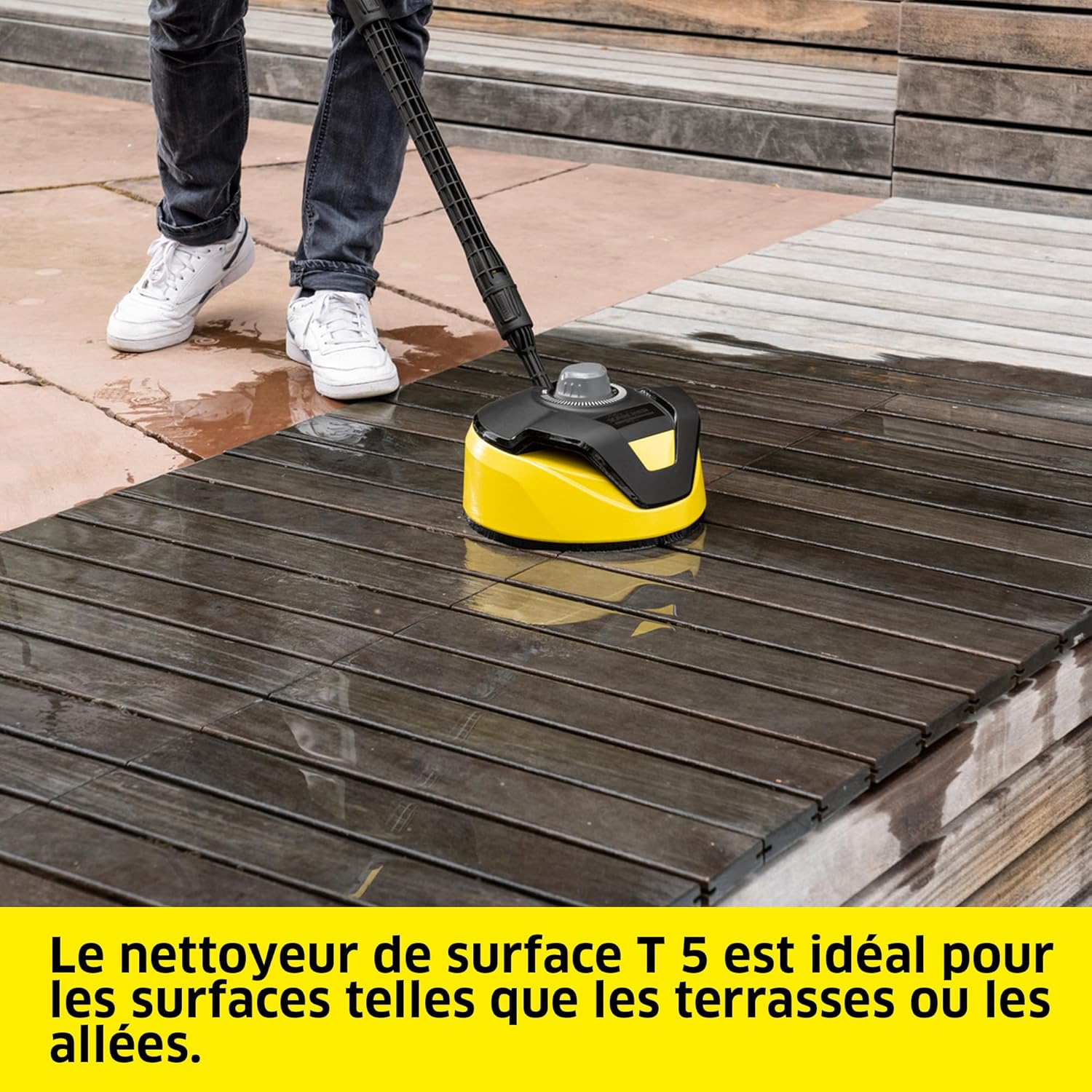 Kärcher - Nettoyeur Haute Pression K 5 Classic Car & Home - 145 bar, 500L/h, 40m²/h, Filtre à Eau, Poids 5.6kg, Pistolet