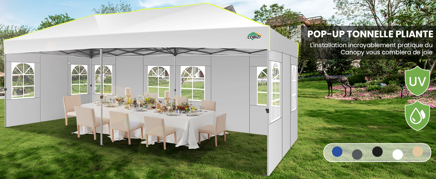 Tonnelle Pliante 3x6 Barnum Pliant