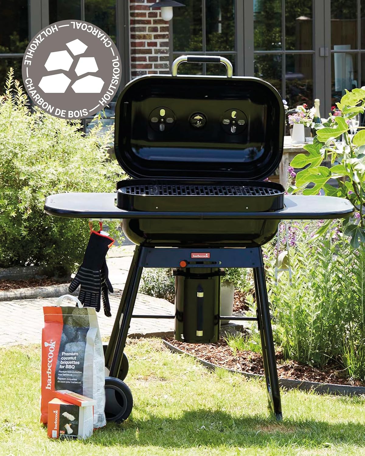 Barbecook - Magnus Premium - 85x64x110cm - barbecue à charbon avec table