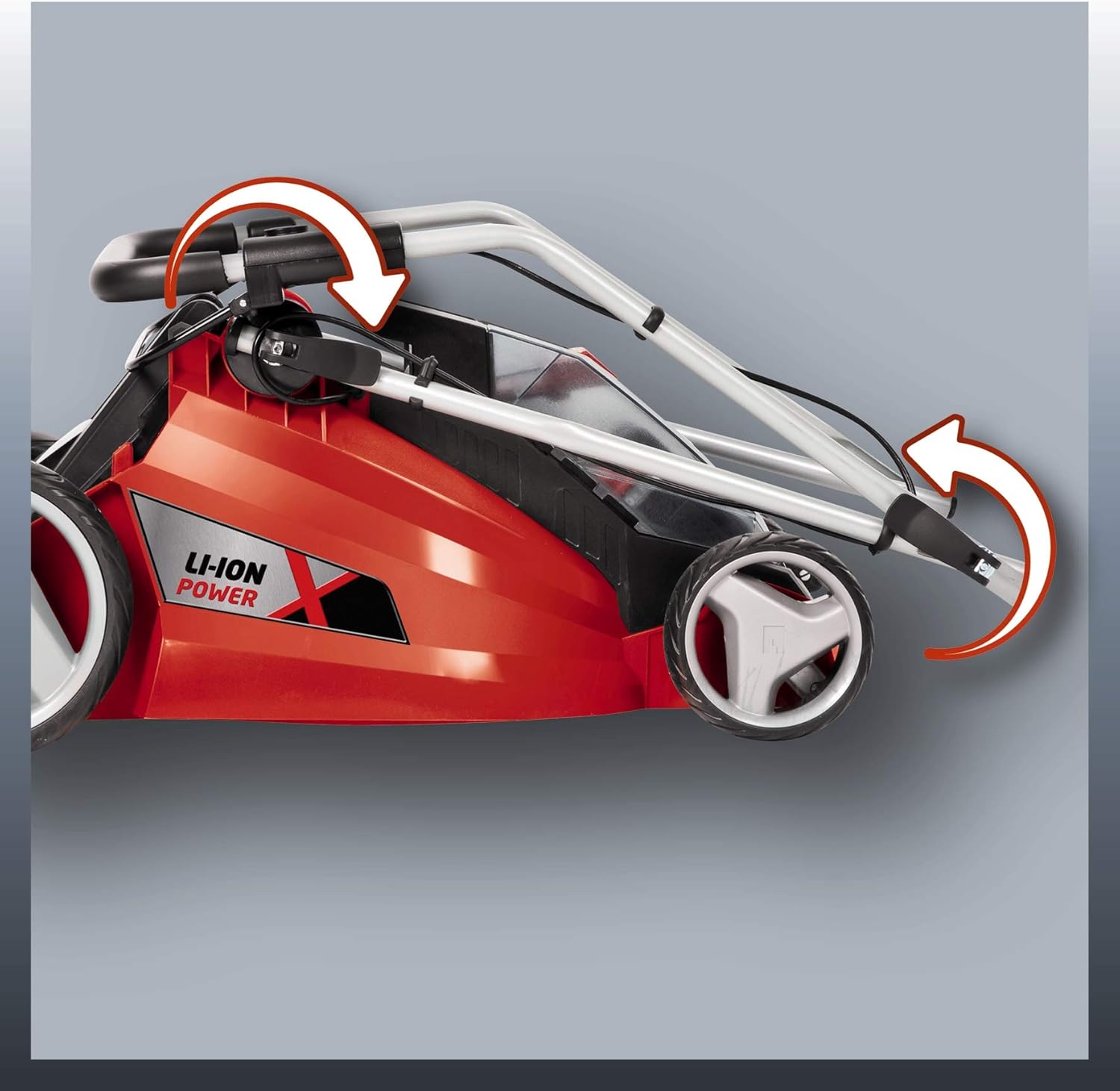 Einhell Tondeuse à Gazon sans Fil GE-CM 36 Li Kit Power X-Change (36 V, 36 cm Largeur de Coupe, jusqu'à 350 m², Brushless, 40L bac de ramassage, avec 2X 3,0 Ah Batterie et 2X Chargeur)