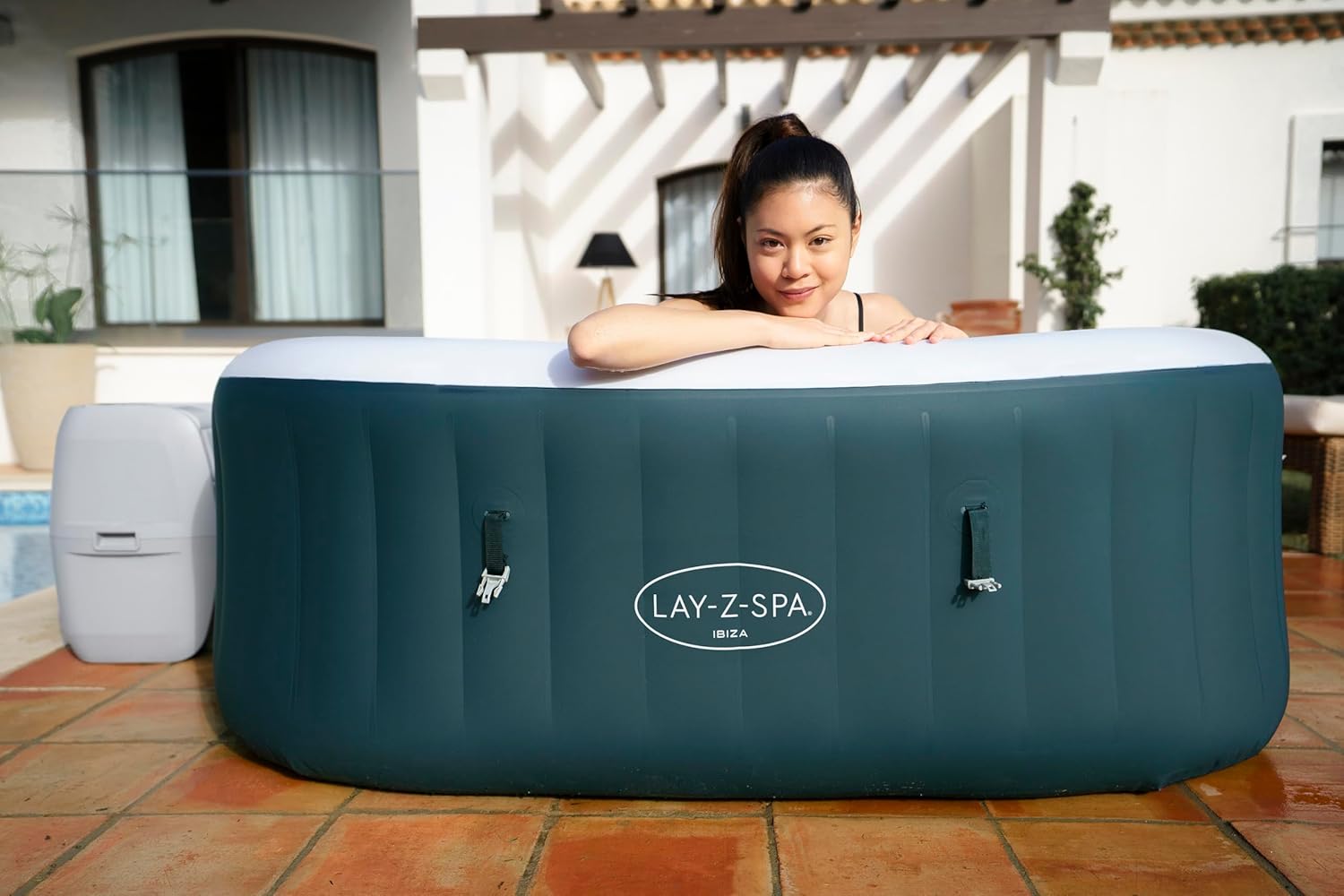Bestway - Ibiza EnergySense AirJet série - 1,80x1,80x0,66m - spa carré 6 places