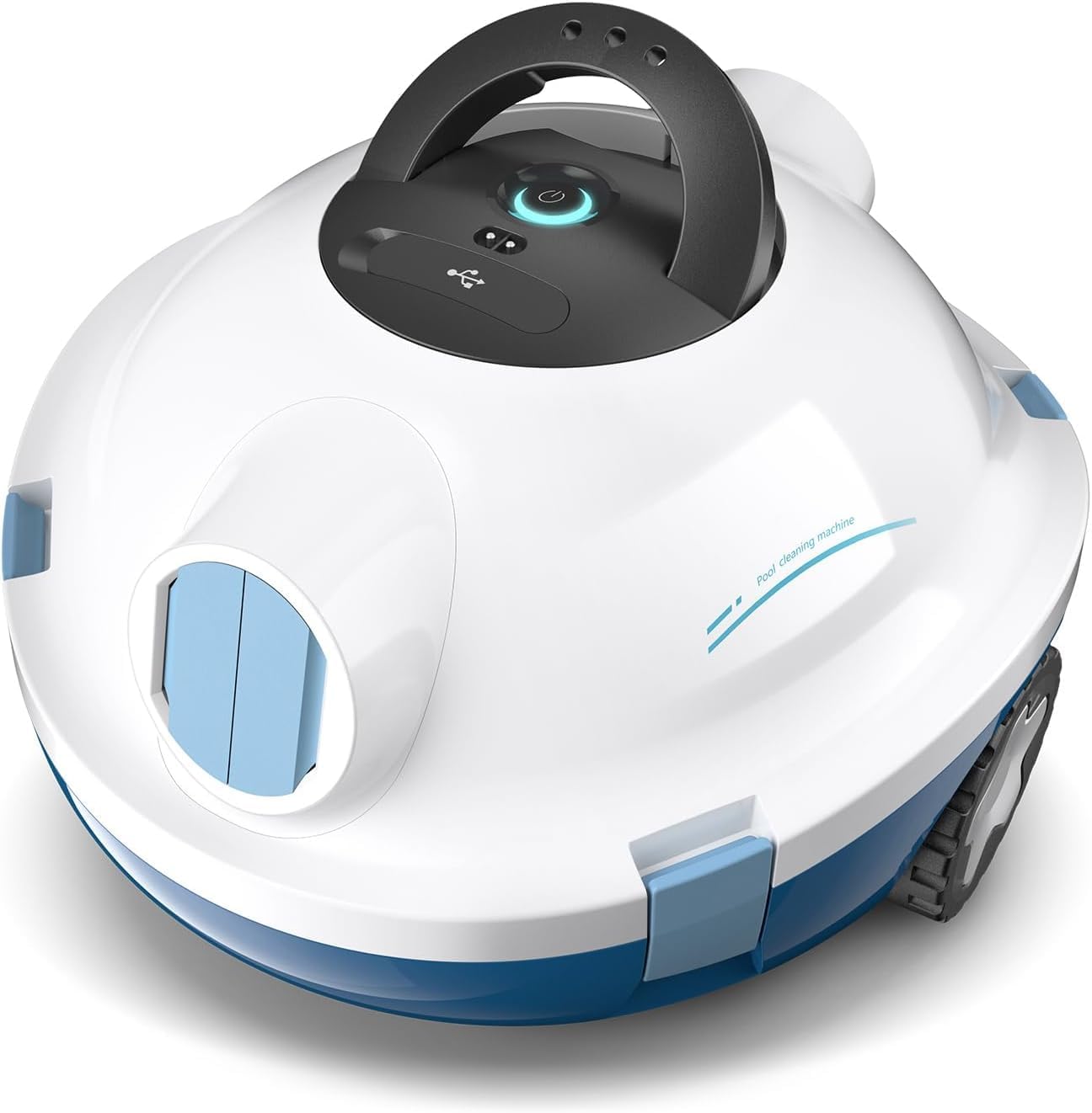 Robot Piscine MEDOXA - Auto-nettoyeur sans fil, 120 min autonomie, fonds plats jusqu’à 100 m², auto-stationnement.