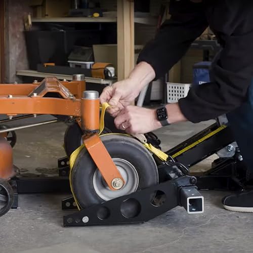 MoJack - MJ750XT - capacité 340 kg - tondeuse autoportée - noir - MJ750XT