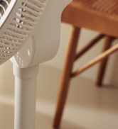 Duux Ventilateur intelligent Whisper Flex 2 – ultra silencieux 13 dB – mode nuit &amp;amp; minuterie – ha...