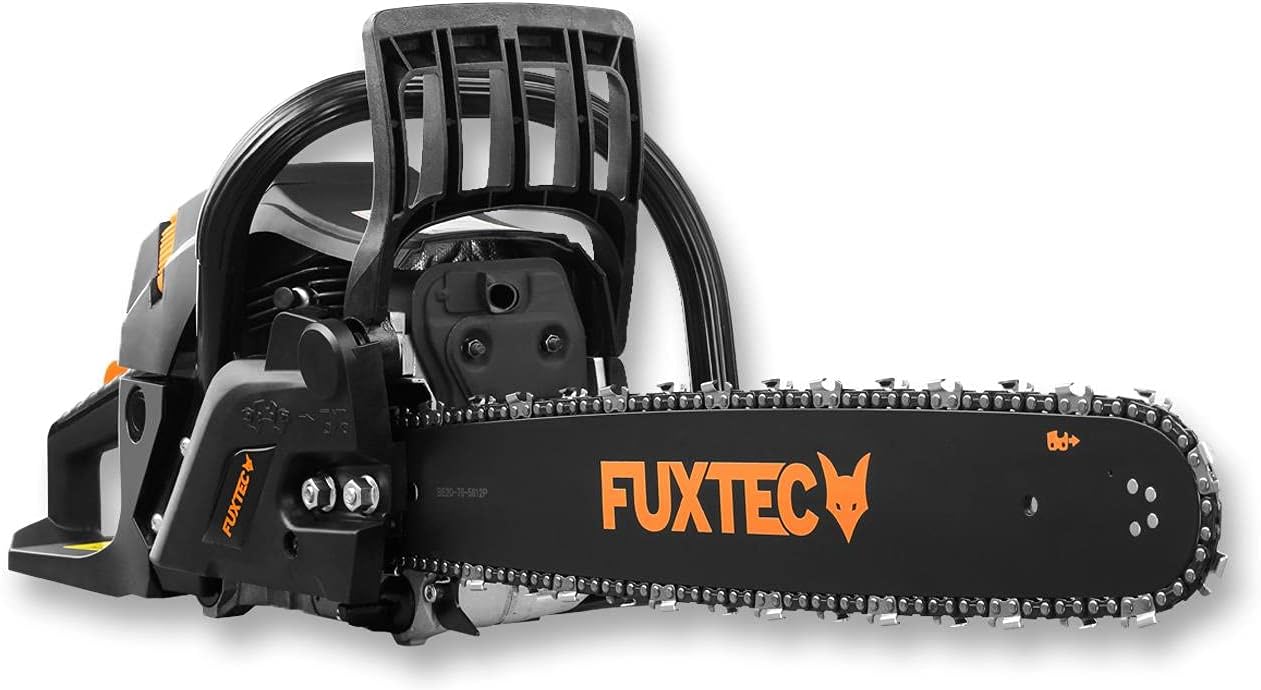 Fuxtec - tronçonneuse thermique 61,5cm³ 2,8kW coupe 45cm FX-KS262