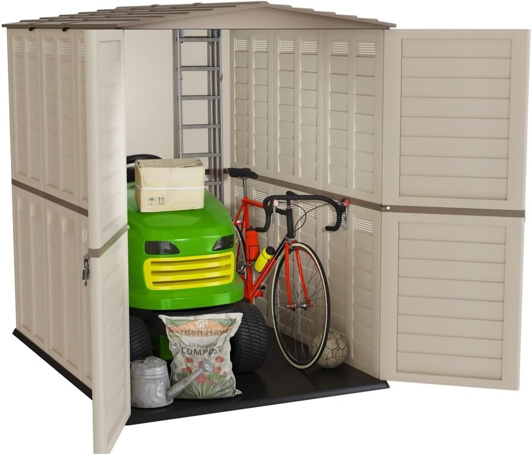 Art Plast - Abri de Jardin XL 3,14m², double paroi, anti-UV, 5500L