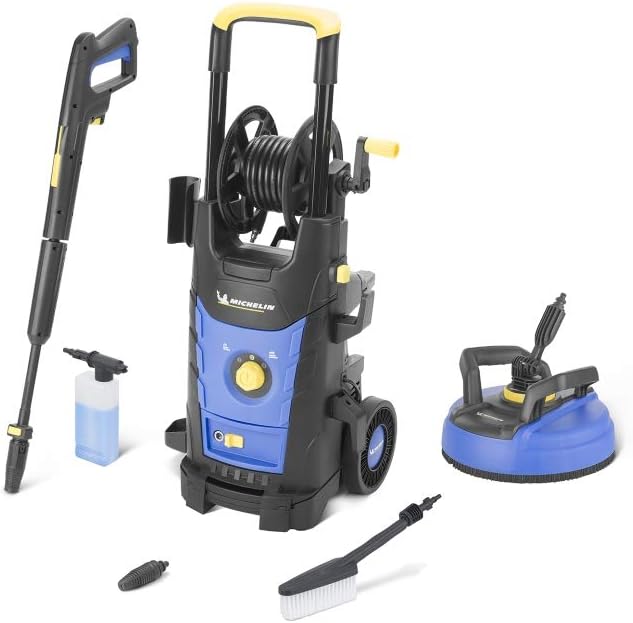 Michelin - Nettoyeur HP MPX25EHDSP - 2500W, 170bar, 500l/h, Double Speed, Patio, Brosse - MPX25EHDSP