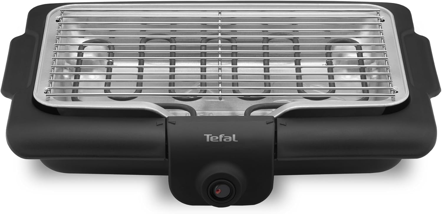 Tefal - Easy Grill - barbecue électrique 2100W, bac à eau, BG1348F0