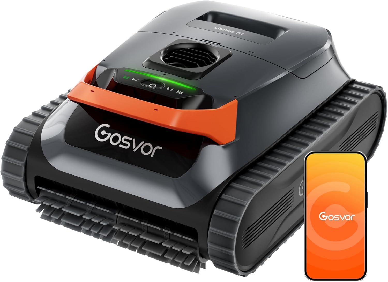 Gosvor - LiteVac G1 - 6,9kg, 200m² - 200min, double filtration, app - 2026