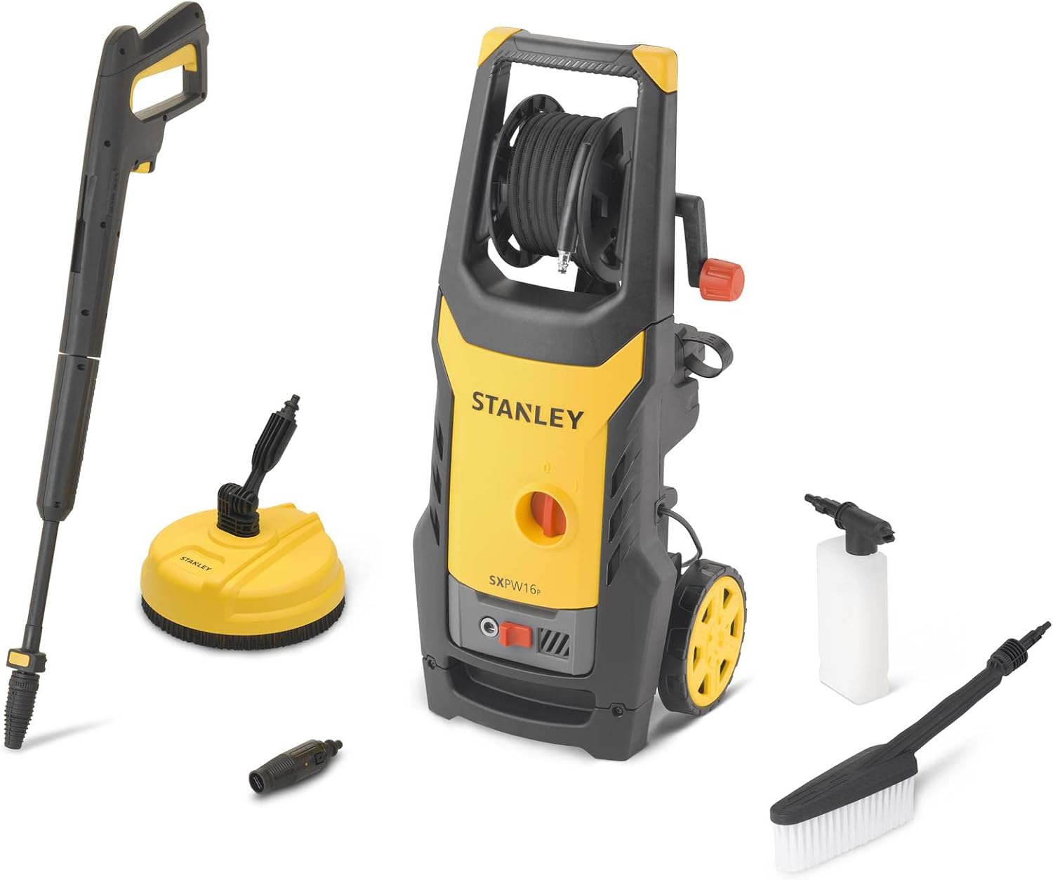 Stanley - nettoyeur haute pression SXPW16PE - 1600 W, 125 bars, 420 l/h
