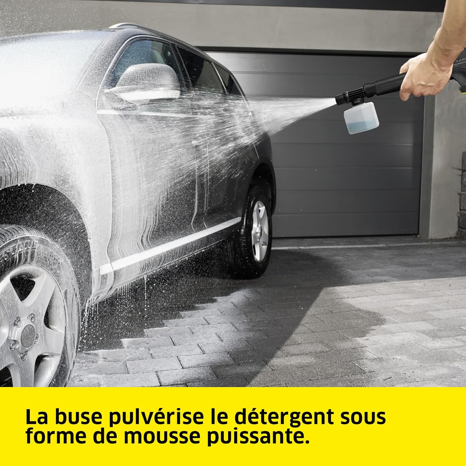 Kärcher - Nettoyeur Haute Pression K 5 Classic Car & Home - 145 bar, 500L/h, 40m²/h, Filtre à Eau, Poids 5.6kg, Pistolet
