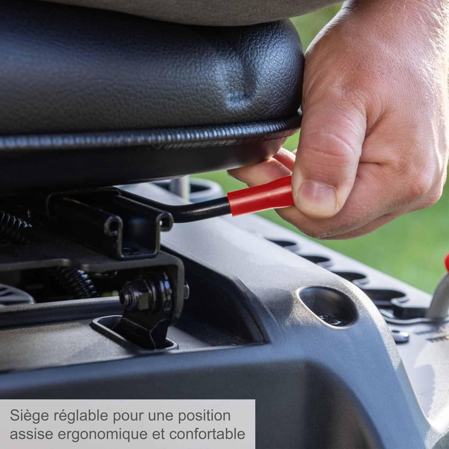 Scheppach - tondeuse autoportée MR230-61 - 61 cm - essence 4,4 kW, 5 hauteurs, jusqu’à 2600 m² - MR230-61