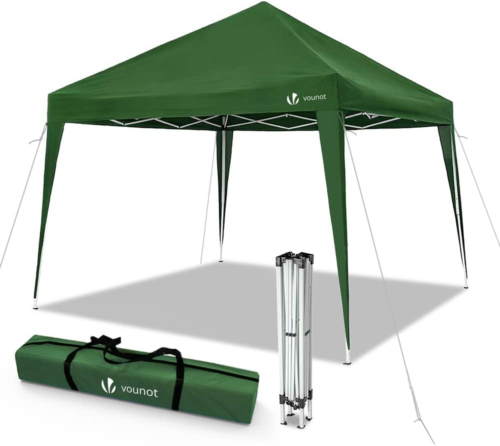 VOUNOT - Tonnelle pliante 3x3m - rapide à monter, sac inclus