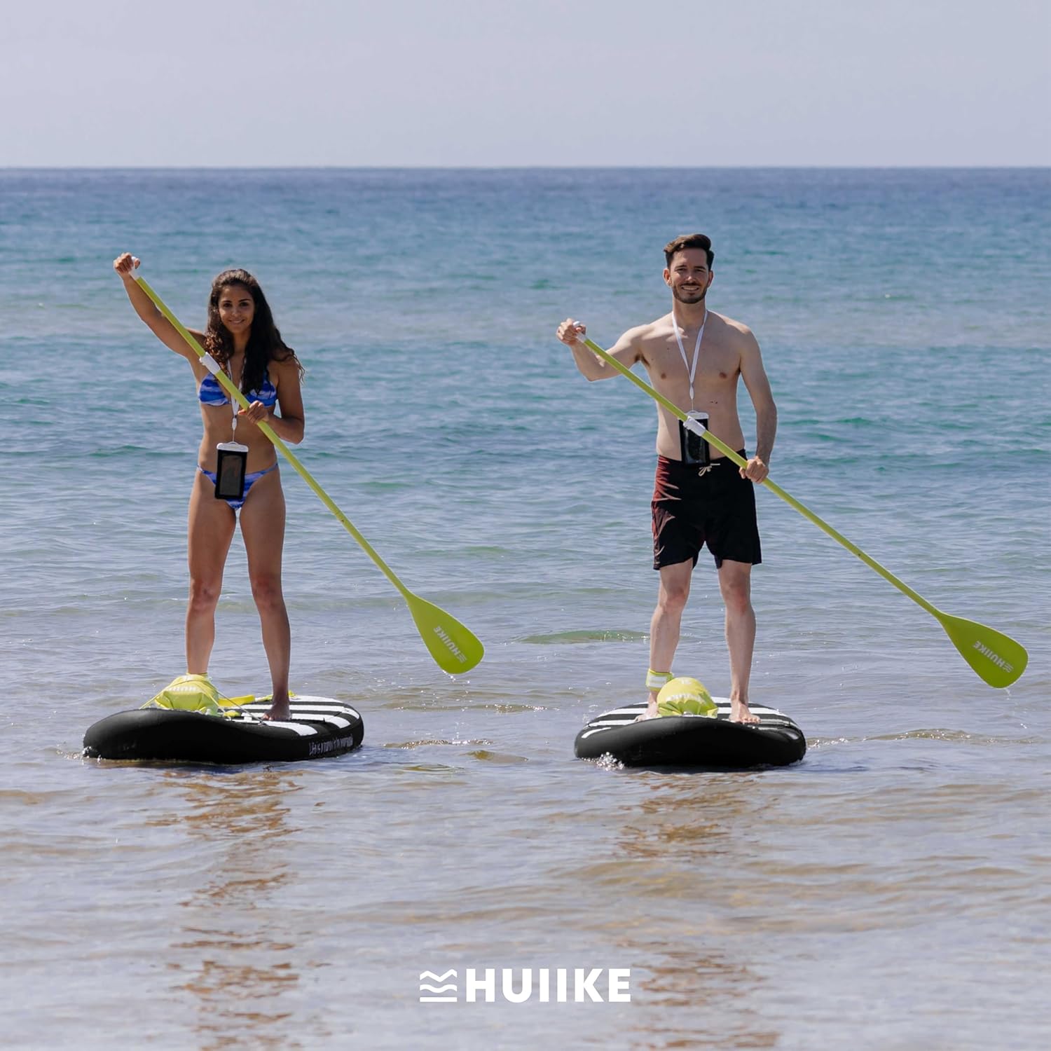 HUIIKE - Paddle Gonflable adulte - 305x84x15cm - stable, résistant, 130kg
