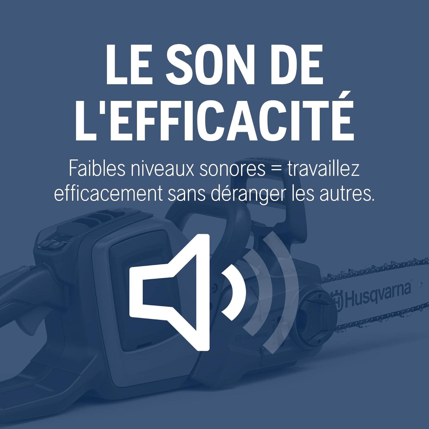 Husqvarna - Tronçonneuse 225i - 30 cm - 36V, légère, silencieuse, 20 m/s