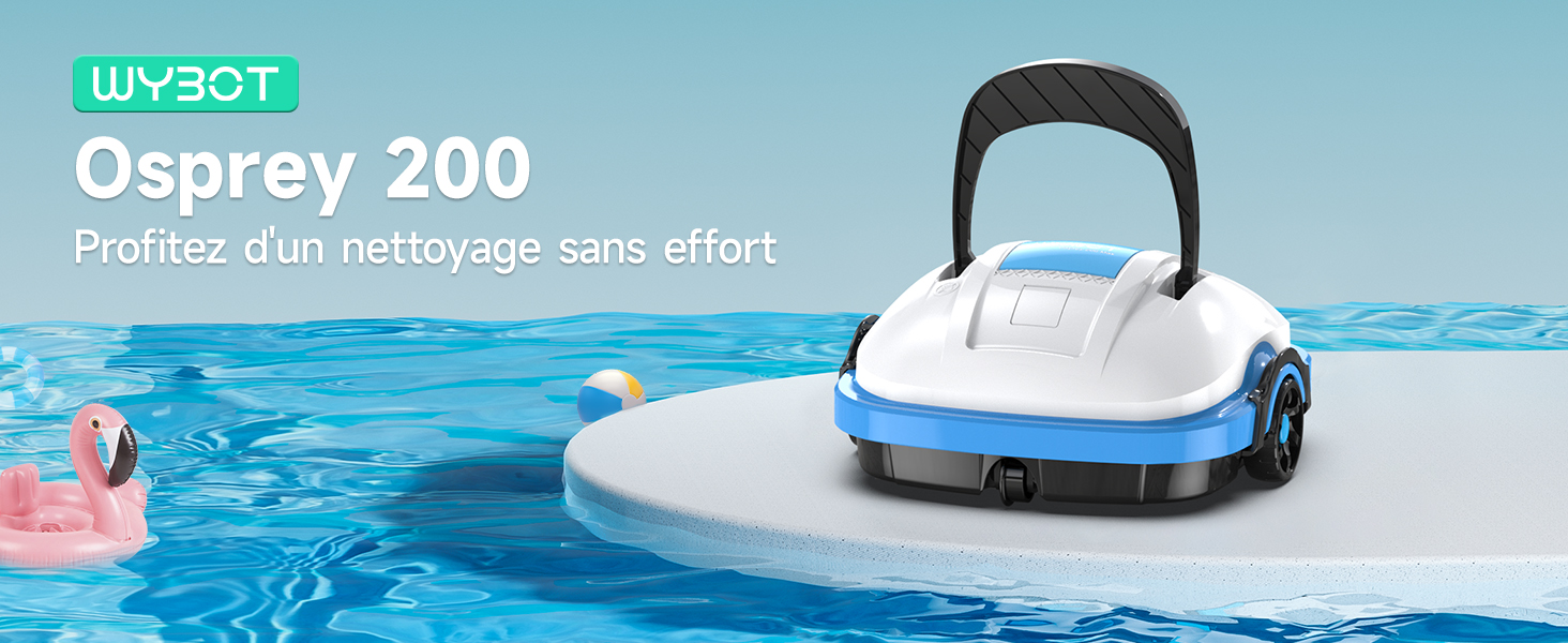 WYBOT Osprey 200 Robot Piscine sans Fil