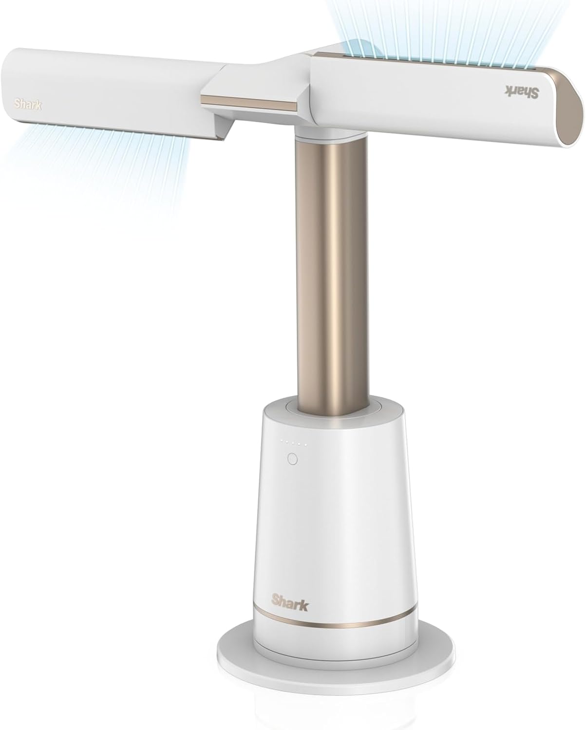 Shark TurboBlade Ventilateur colonne sans pale, Rafraîchissement multidirectionnel à haute vitesse jusqu’à 20 mètres, Discret, 10 vitesses, 180°, Facile à nettoyer, Blanc TF200SEUWH