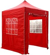 All Seasons Gazebos Tonnelle étanche 2 x 2 m Rouge