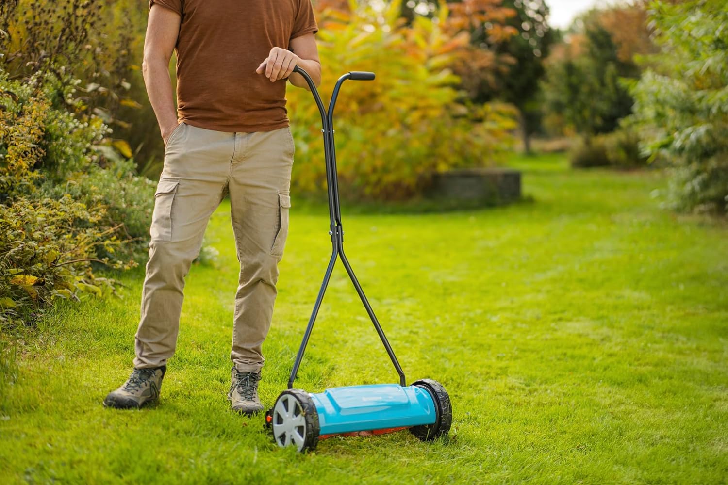Gardena - 400 Classic - 40 cm - Coupe sans friction, acier qualité, 200 m² - 4018-88