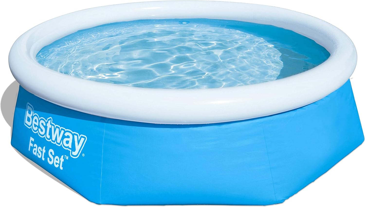 Bestway Kit de piscine Bleu 244 x 244 x 66 cm 2300 L 57268