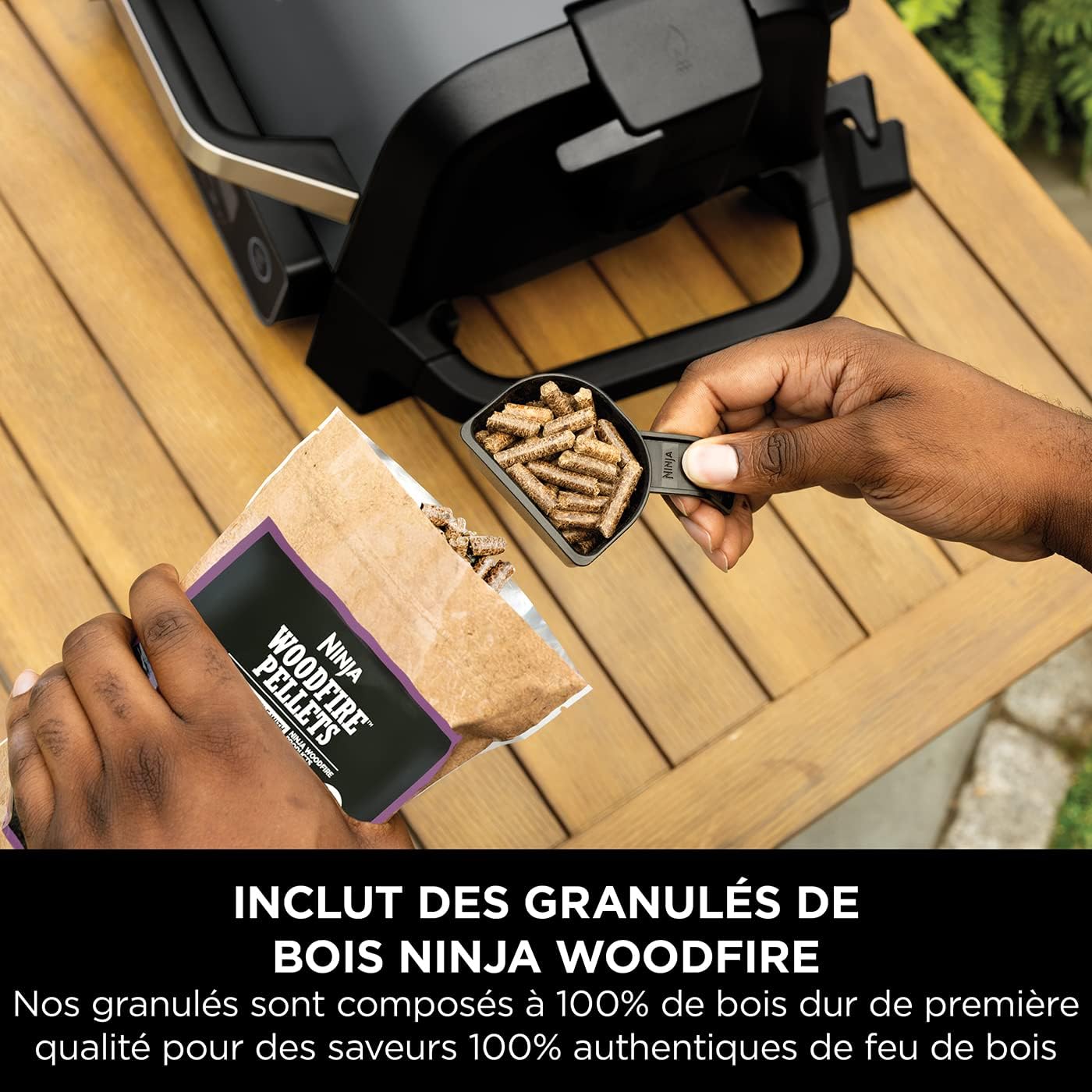 Ninja - barbecue électrique 7en1, air fryer, portatif, OG701EU