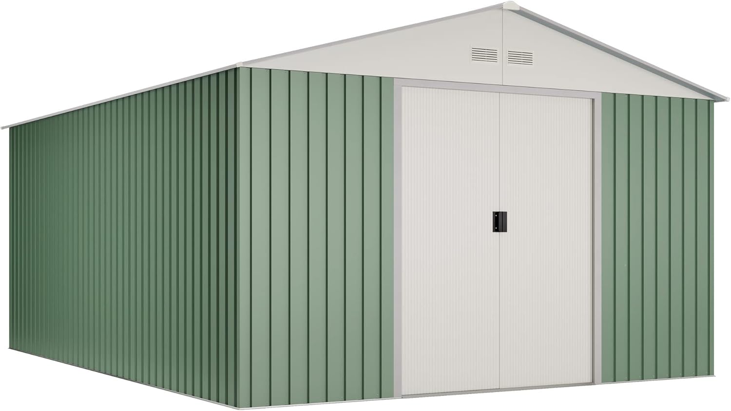 Hoggar Abri de Jardin en métal Anjala 15.50 m2 - Garantie 10 Ans - 452x343x223cm
